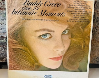 Buddy Greco Vinyl Intimate Moments Record Album
