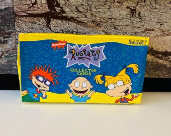 Rugrats 1997 Empty Keepsake Display Vintage Storage Box, Birthday Display