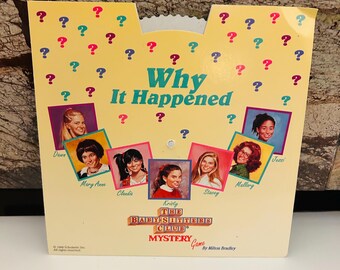 Babysitters Club 1992 Display Game Spinner 8 by 8 inches, Green Why Style