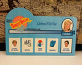 Sweet Valley High 1988 Game Board Display 6 by 10 inches, Blue Style