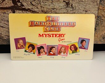 Babysitters Club 1992 Cardboard Mini Display Board 5.5 by 10 inches