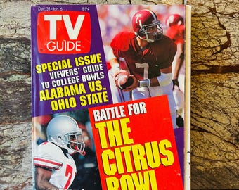 Citrus Bowl TV Guide (1995) Edition