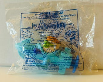 Dexter's Laboratory 1999 Subway Happy Meal Toy, Cake topper, Party favor, keepsake