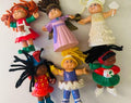 Cabbage Patch 6 Figure set 1994 Happy Meal Toy, Cake topper, Party favor, keepsake