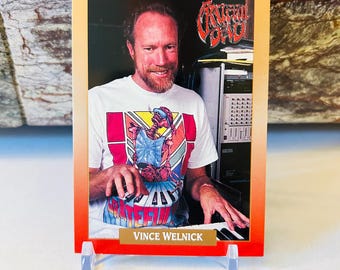 Grateful Dead 1991 Trading Card #6, Vince Welnick