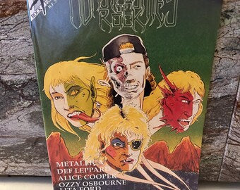 1990 Rock n' Roll Comic No. 4: Ozzy Osbourne, Metallica, Lita Ford