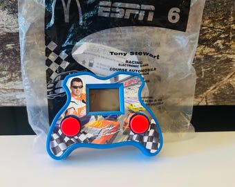 Tony Stewart ESPN Nascar Game Toy 2004 McDonalds Vintage toy