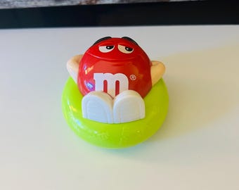 Red M&Ms Figure Toy Figurine Burger King 1997 Toy