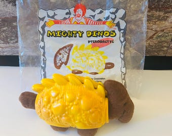 Mighty Dinos Toy Pterodactyl 1997 Happy Meal Toy