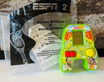Serena and Venus Williams ESPN Game Toy 2004 McDonalds Vintage toys
