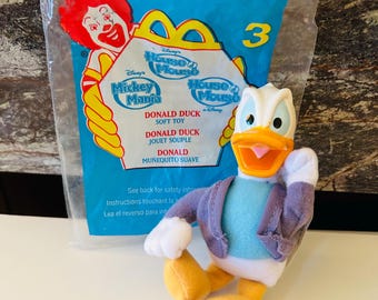 Donald Duck Soft Toy Figure 2001