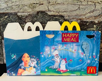 Pocahontas Happy Meal Box, Party Favor Box