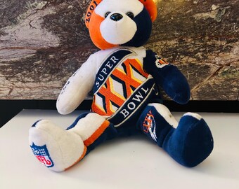 Super Bowl XXXV Beanie Baby Bear 2001