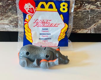 Transformers McDonalds Rhino Toy 1995