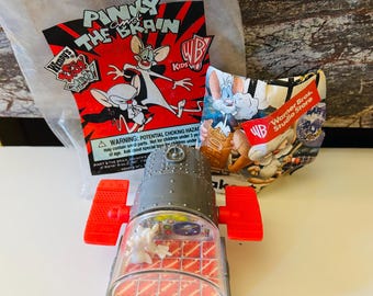 Pinky and the Brain Animaniacs 1997 Wendy's Toy