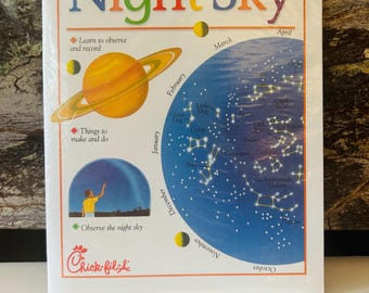 Night Sky Chick-fil-A Happy Meal book toy Sealed