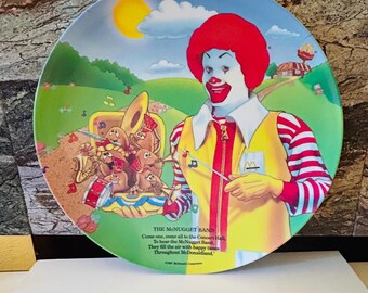 McDonald's 1989 Plate