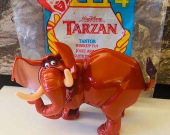 Tantor Wind-Up Figurine 1999 Tarzan Toy