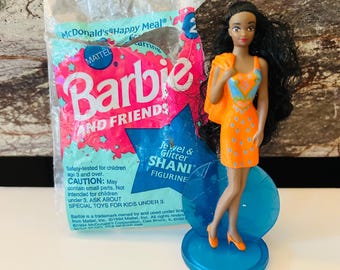 Jewel & Glitter Shani 1994 Barbie Toy, Cake Topper