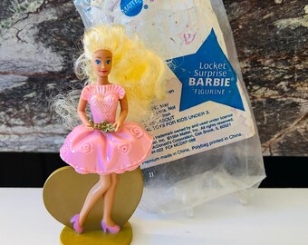 Locket Surprise Barbie 1994 Barbie Toy, Cake Topper