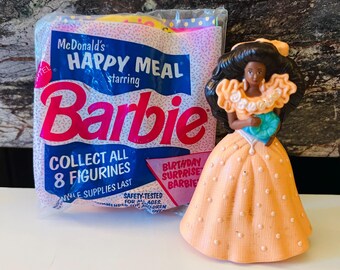 Birthday Surprise Barbie 1991 Barbie Toy, Cake Topper