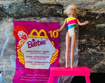 Super Gymnast Barbie 1999 Barbie Toy, Cake Topper