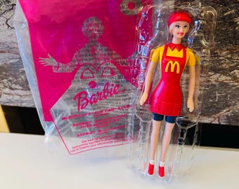 McDonald's Barbie 2001 Barbie Toy, Cake Topper