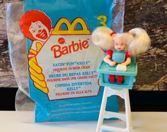 Eatin Fun Kelly Barbie 1998 Barbie Toy
