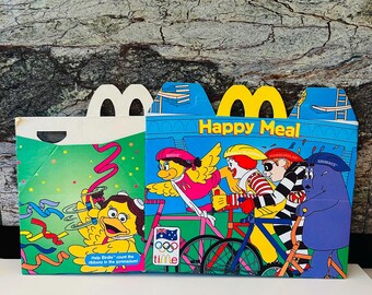 McDonalds Happy Meal Box, Party Favor Box