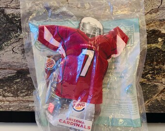 Arizona Cardinals Toy Jersey #7 NFL Burger King Toy, Matt Leinart