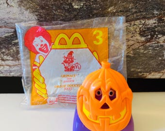 Grimace Halloween 1998 Pumpkin Toy