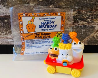 Happy Meal Guys Toy 1994 Happy Birthday Train Collection