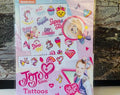 JoJo Siwa Tattoos: Party Favor Pack (25 Count, Sealed Pack)
