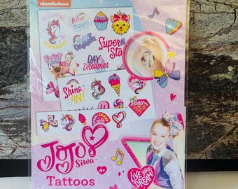 JoJo Siwa Tattoos: Party Favor Pack (25 Count, Sealed Pack)