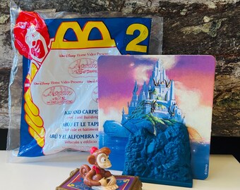 Abu and Carpet Aladdin Toy 1996 McDonalds Happy Meal Toy