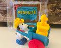 Peanuts Snoopy's Hay Hauler 1989 Happy Meal Toy Figure