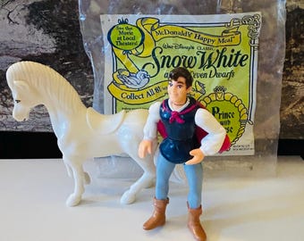 Prince with Horse Snow White Toy 1992