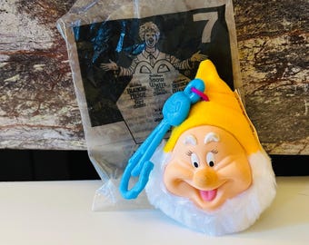 Happy Snow White Keychain Plush Toy 2001