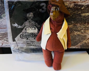 Country Bears Disney Toy Zeb Zoober 2002