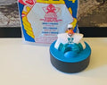 Mighty Ducks Hockey Puck Duke L'Orange 1996 Happy Meal Toy