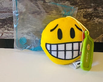 Emoji Smiley Face Ahh Happy Meal Plush Toy