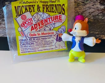 Dale in Morocco Mickey Figures Adventure 1993 Happy Meal Toy Figure