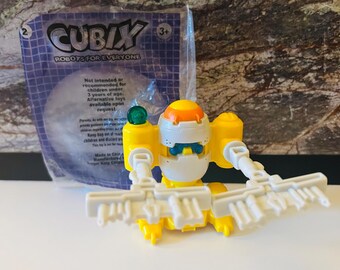 Cubix Robot 2001 Happy Meal Toy