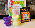 Crazy Bones 2000 Top Hat and Doc with Sticker Card