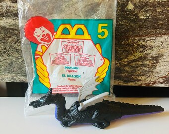 Sleeping Beauty Dragon 1996 Happy Meal Toy