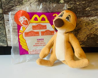 Lion King Timon 1998 Soft Toy