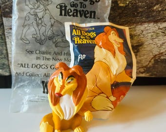 All Dogs go to Heaven 1989 Wendy's Toy