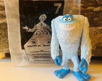 Monsters Inc 2001 Yeti Happy Meal Toy