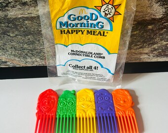 Connectible Comb Good Morning 1990 Happy Meal Toy