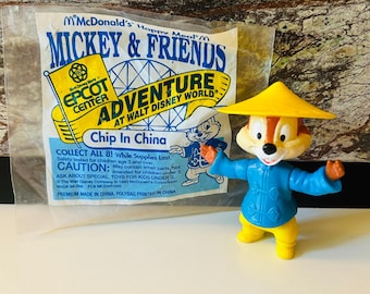 Chip Happy Meal Toy: Mickey & Friends Adventure, 1993